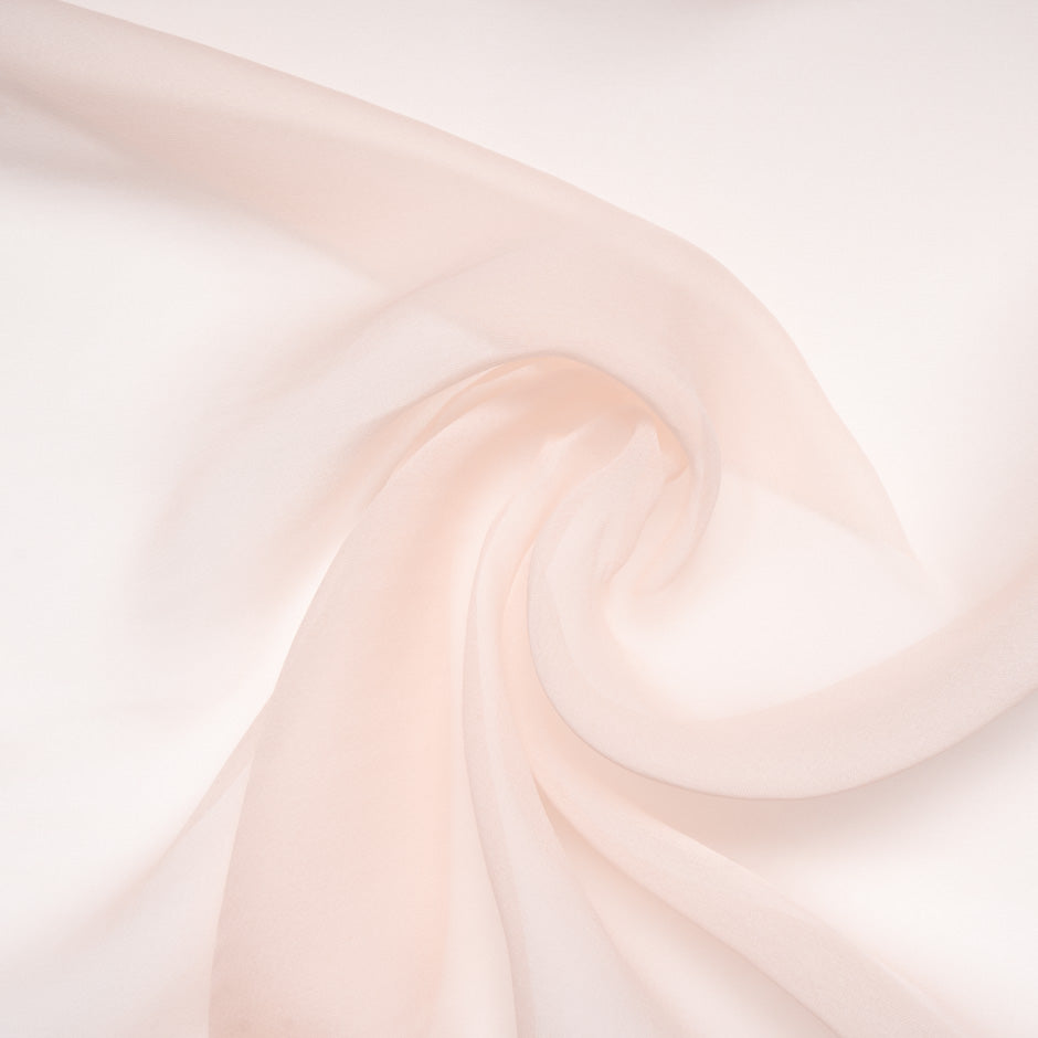 Pale Pink Silk Gazar