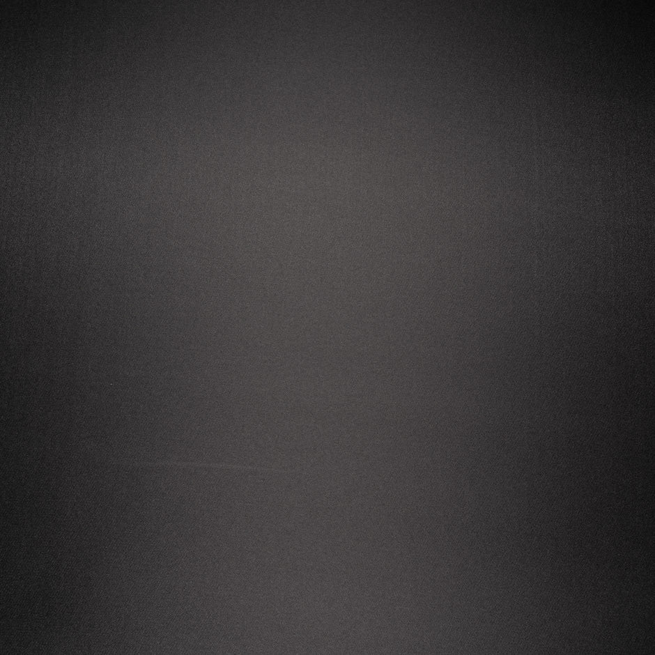 Jet Black Double Silk Gazar