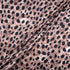 Brown Animal Printed Pure Silk Satin