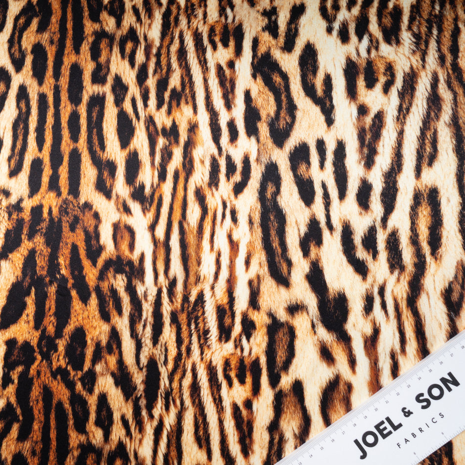 Animal Printed Stretch Silk