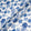 Dark Ink Blue Rose Printed Pure Linen