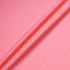 Salmon Pink Geo Jacquard Pure Silk