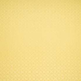 Sunflower Yellow Geo Jacquard Pure Silk