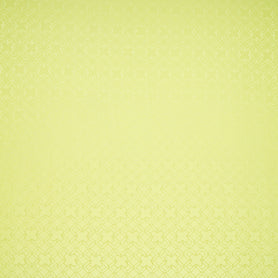 Lime Green Geo Jacquard Pure Silk