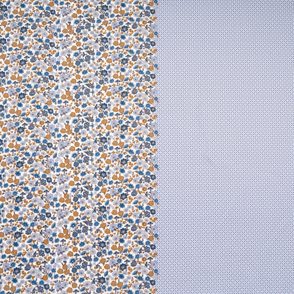 Floral & Geo Double Printed Superfine Cotton