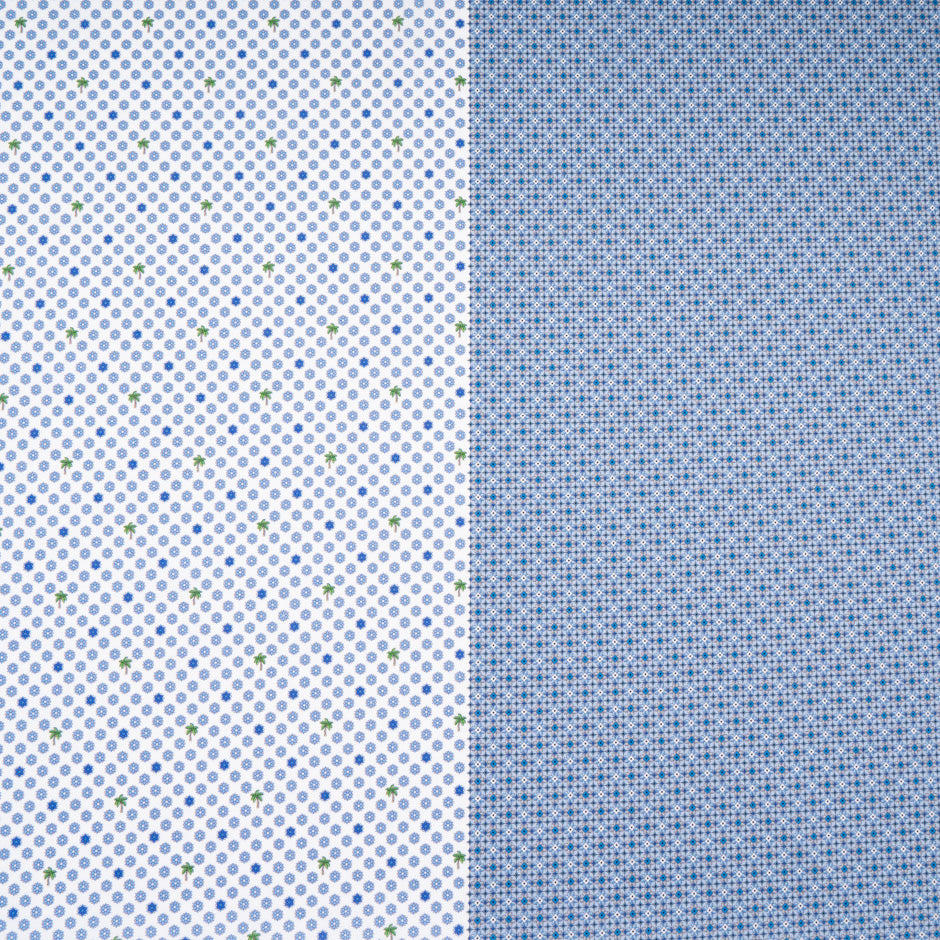 Geometric Double Printed Superfine Cotton