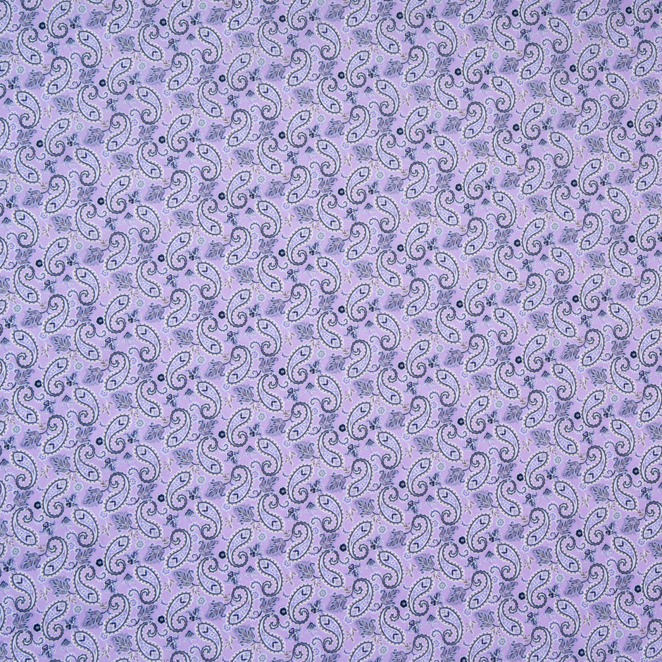 Paisley & Geometric Double Printed Superfine Cotton