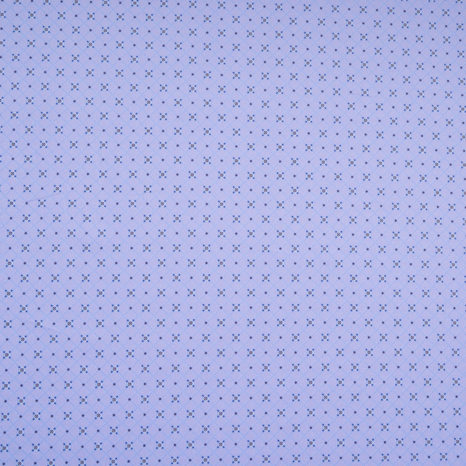 Geometric Printed Lavender Luxury Cotton