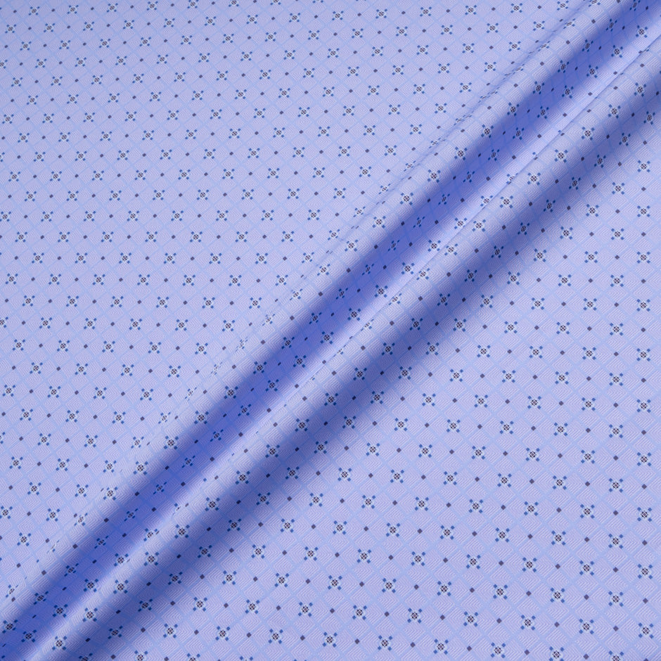 Geometric Printed Lavender Luxury Cotton