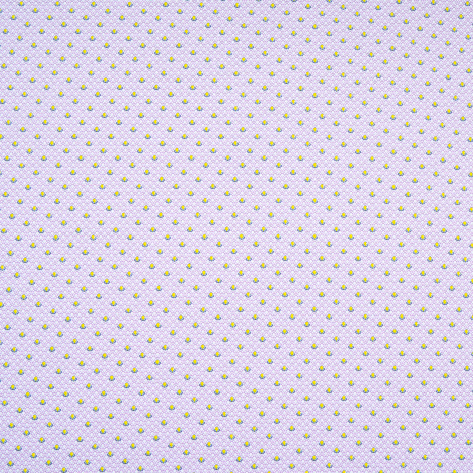 Geometric Printed Baby Pink Luxury Cotton