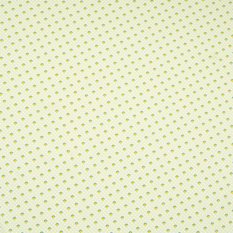 Geo Printed Lime & Apple Green Luxury Cotton
