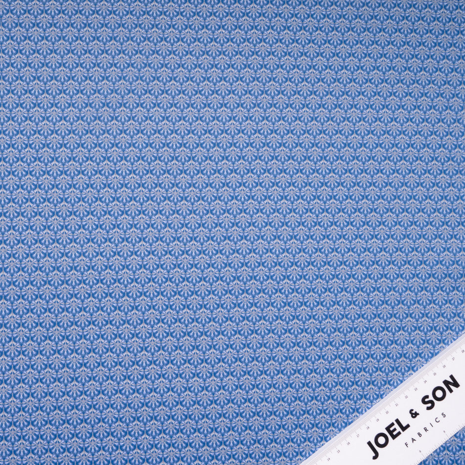 Blue Geometric Dani Maki Cotton