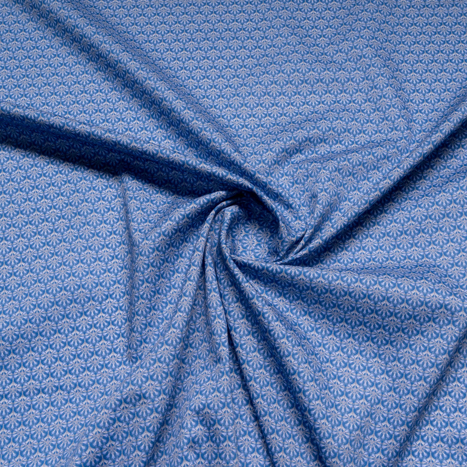Blue Geometric Dani Maki Cotton