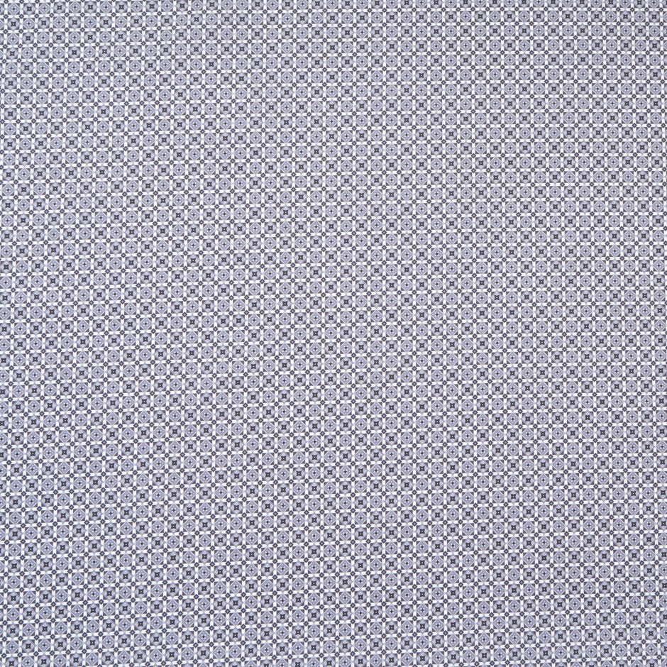 Grey Geo Double Printed Superfine Cotton