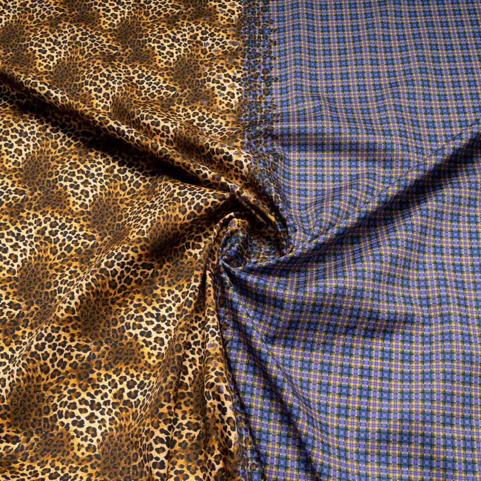 Check & Animal Double Printed Superfine Cotton