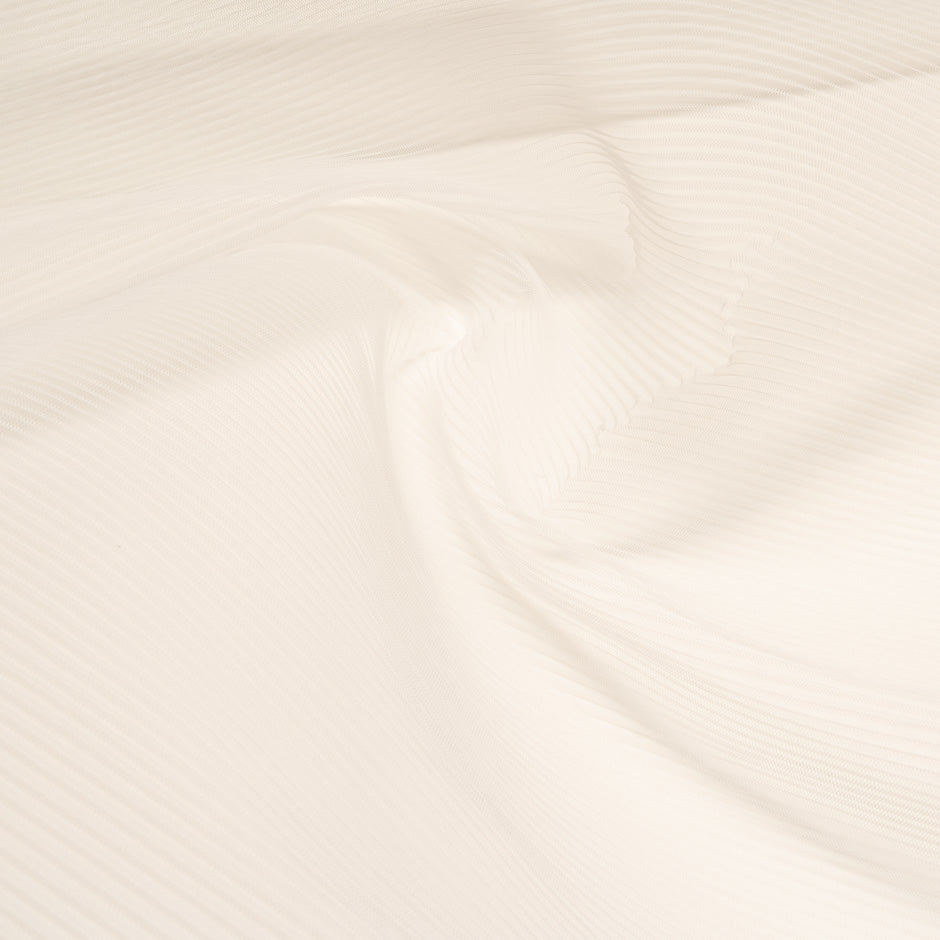 Ivory Pleated Tulle
