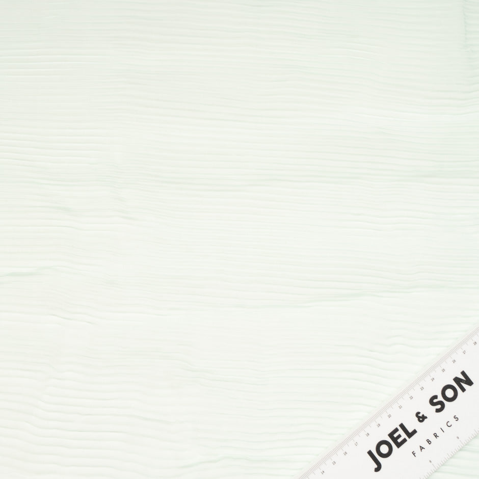 Soft Mint Green Pleated Tulle