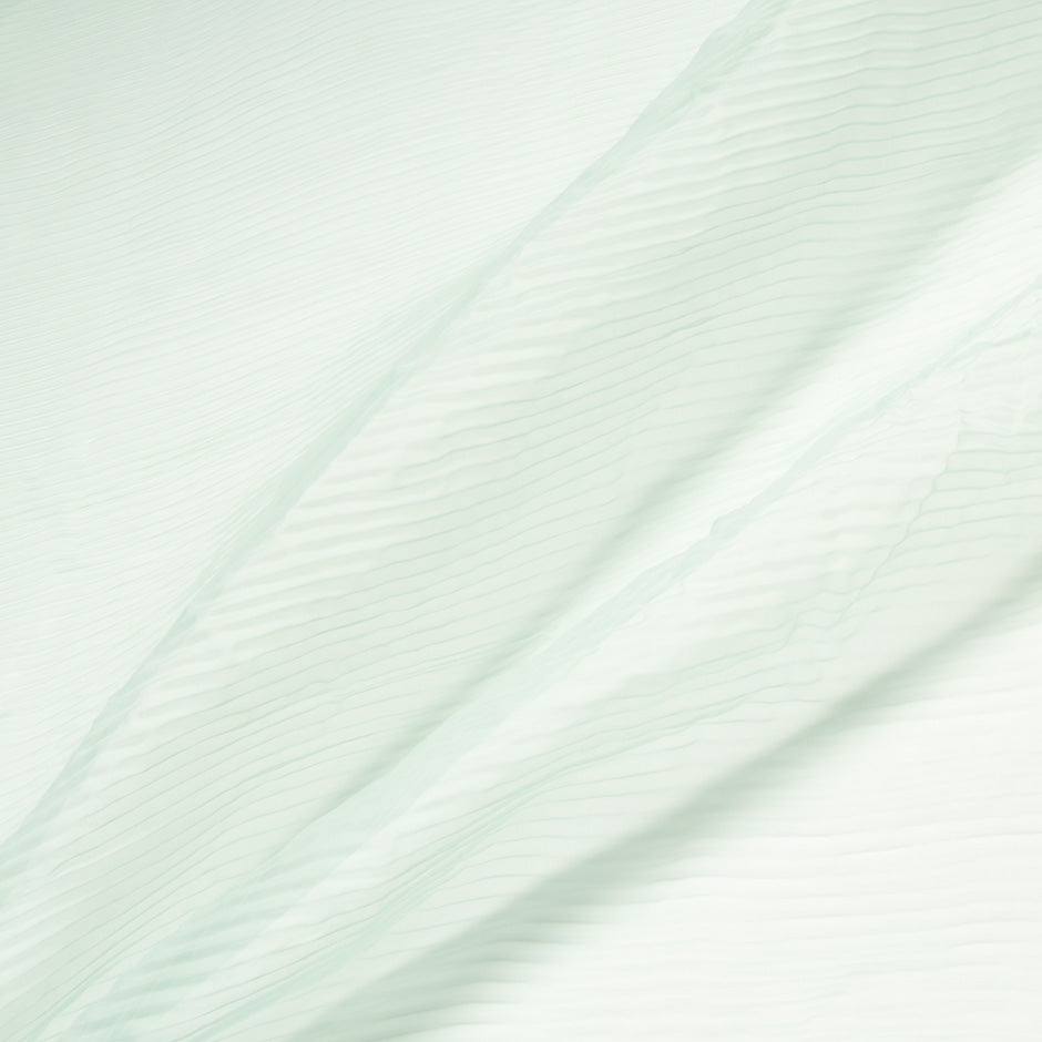 Soft Mint Green Pleated Tulle