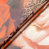 Orange Floral & Animal Printed Pure Silk Georgette
