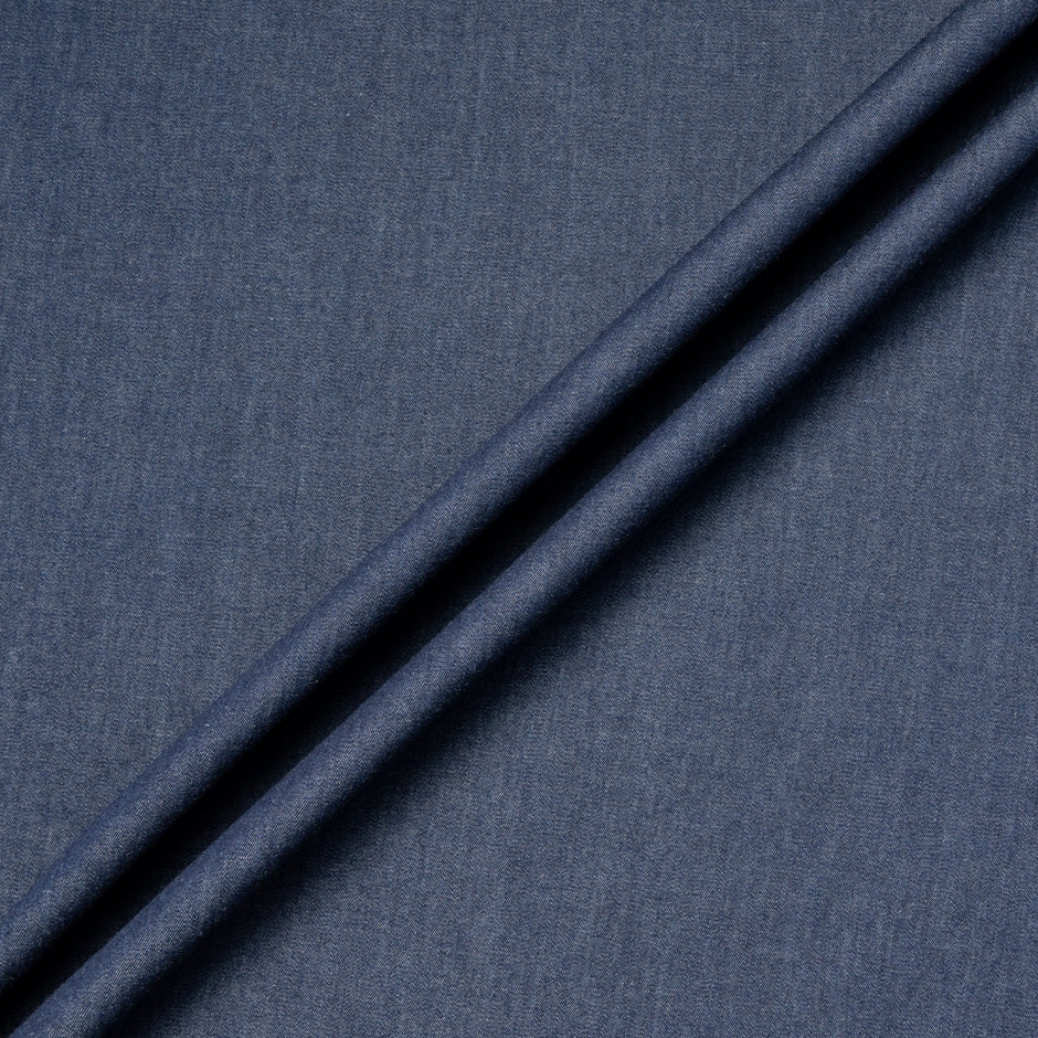 Dark Indigo Soft Finish Cotton Denim