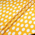 Ivory Spotted Yellow Silk Jacquard