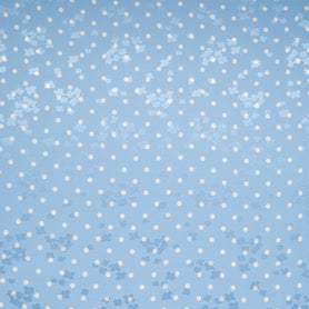 White Spotted Baby Blue Silk Jacquard