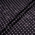 White Spotted Black Silk Jacquard