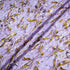 Floral Printed Lavender Pure Silk Metallic Jacquard