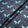 Turquoise Butterfly Printed Purple Silk Jacquard