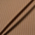 Pinstriped Caramel Pure Wool Faille