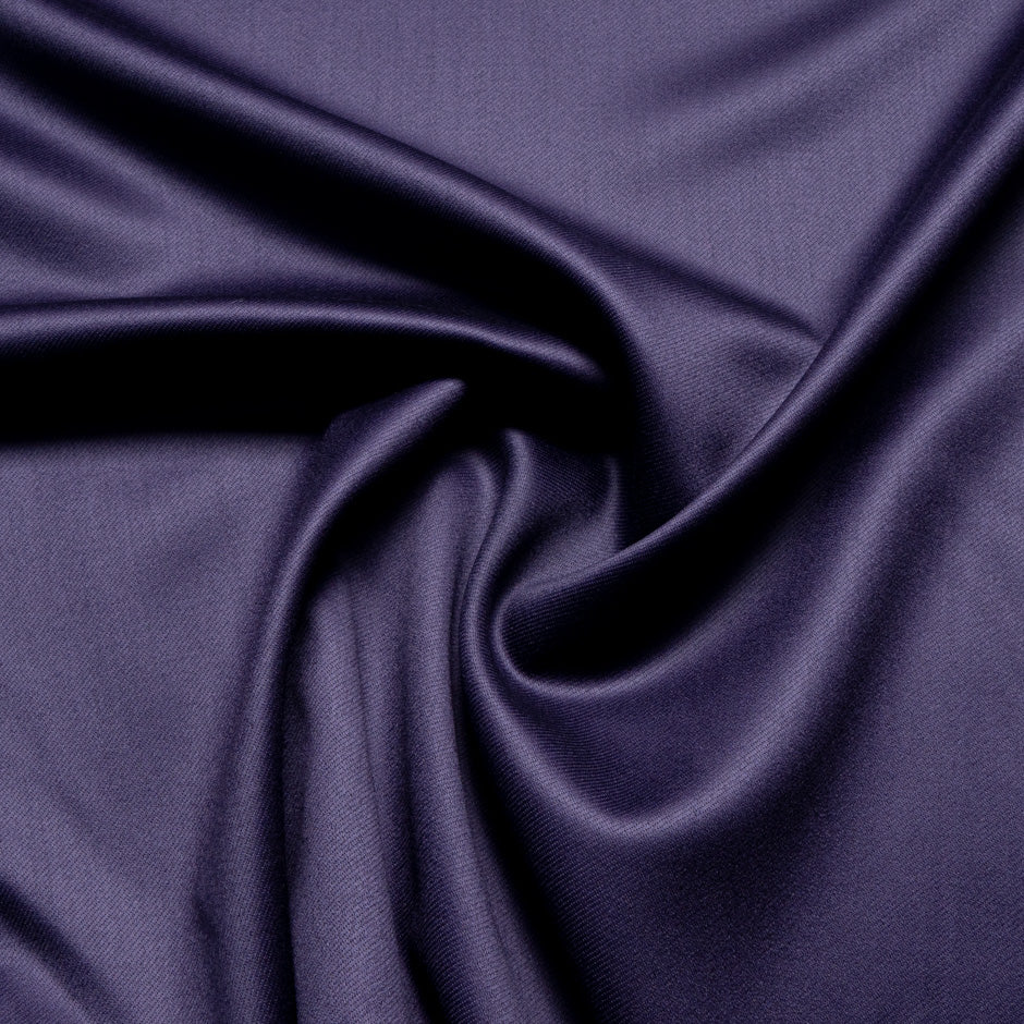 Deep Purple Pure Wool Faille