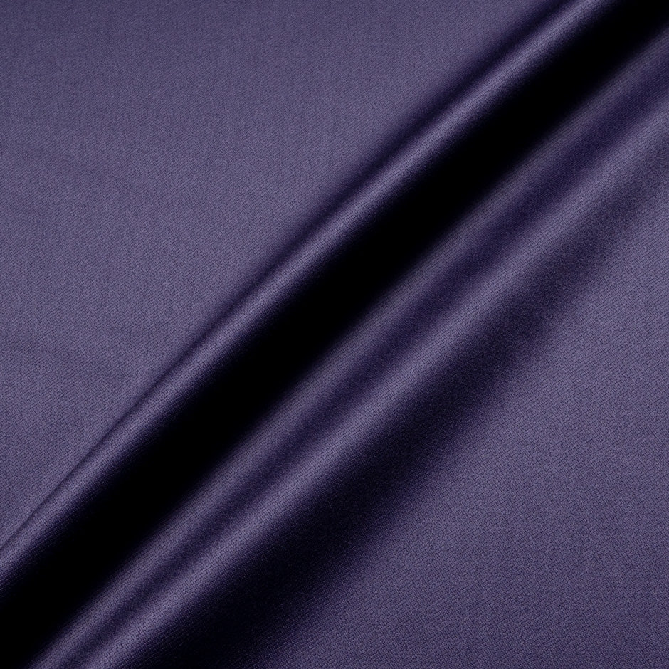 Deep Purple Pure Wool Faille