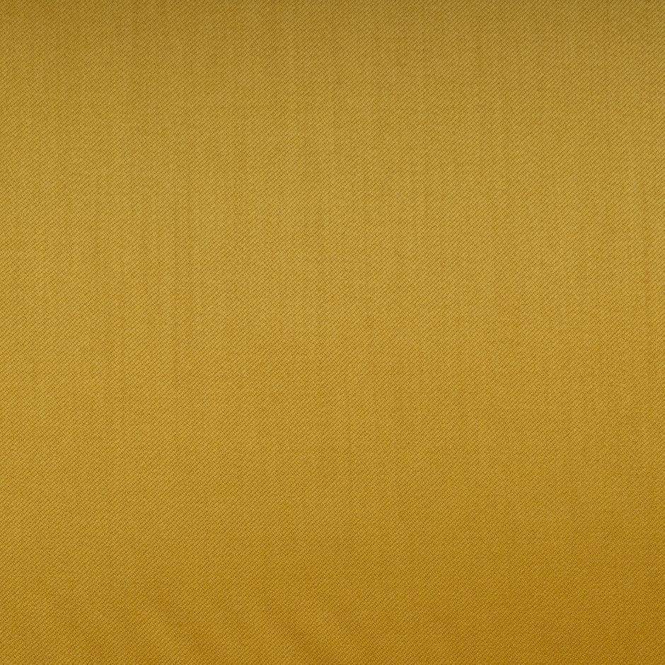 Mustard Yellow Pure Wool Faille