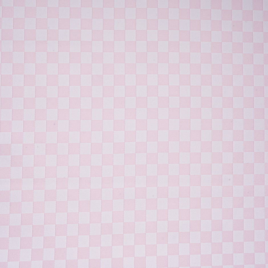 Baby Pink Checkered Scuba