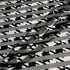 Houndstooth & Striped Black Organza