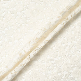 Ivory Floral Guipure Lace