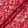 Cherry Red Velvet Leaf Guipure Lace