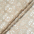 Champagne Petite Abstract Leaf Guipure Lace