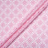 Candy Floss Pink Geometric Guipure Lace