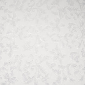 Floral Embroidered White Cotton