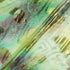 Green Jacquard Lamé Silk Chiffon