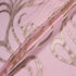 Pink & Gold Metallic Silk Chiffon