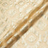 Champagne Metallic Jacquard Lamé Silk Chiffon
