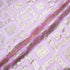 Candy Pink Metallic Jacquard Lamé Silk Chiffon