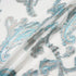 Paisley Metallic Jacquard Lamé Ivory Silk Chiffon