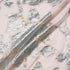 Rose Metallic Jacquard Lamé Silk Chiffon