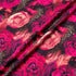 Pink Floral & Animal Printed Merino Wool
