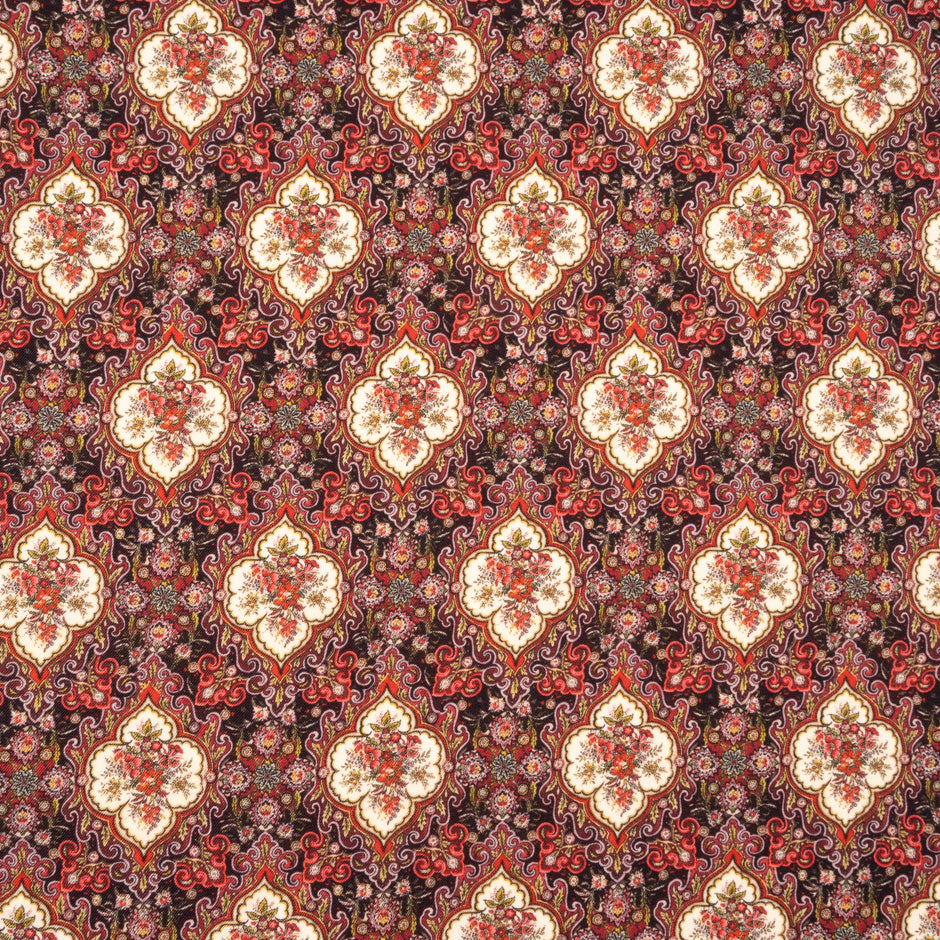 Geometric Printed Pure Wool