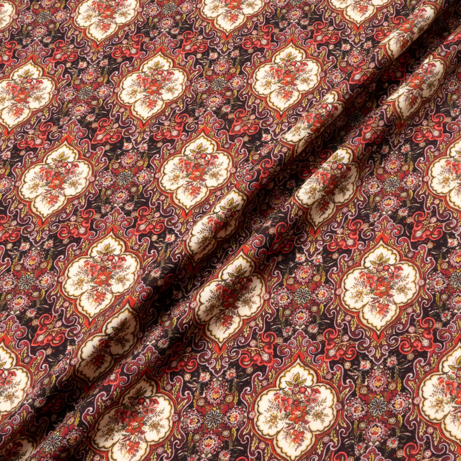 Geometric Printed Pure Wool