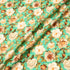 Rose Printed Turquoise Pure Wool